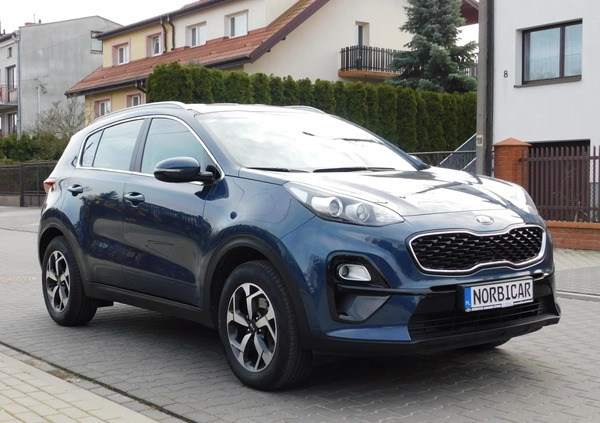 Kia Sportage cena 74980 przebieg: 156200, rok produkcji 2020 z Przedbórz małe 596